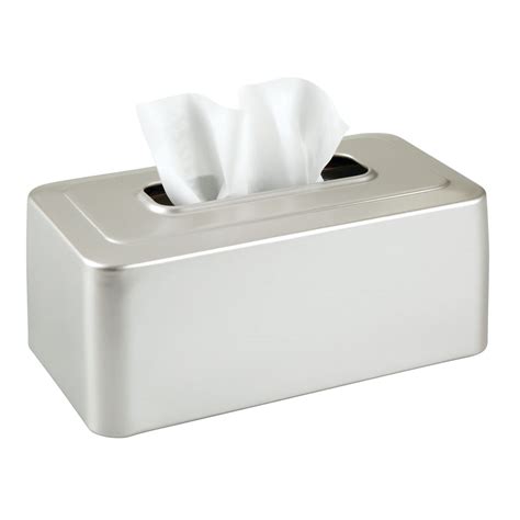 metal tissue box uk|large rectangular tissue box holder.